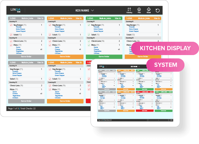 User Friendly Kitchen Display System